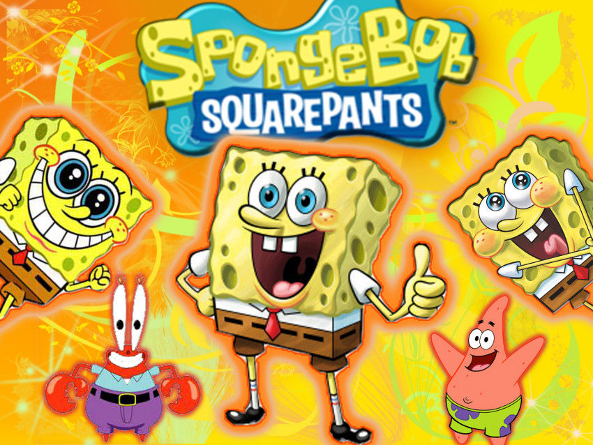 Tapeta Spongebob kanciastoporty